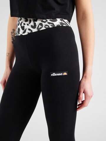 ELLESSE Skinny Leggingsit 'Heung' värissä musta