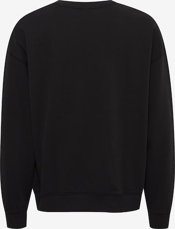 !Solid Sweatshirt 'Eitan' in Zwart