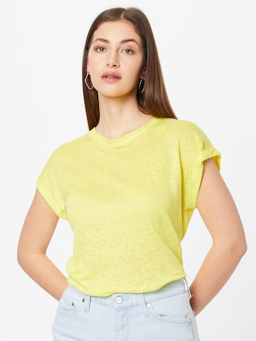 Calvin Klein Shirt in Geel: voorkant