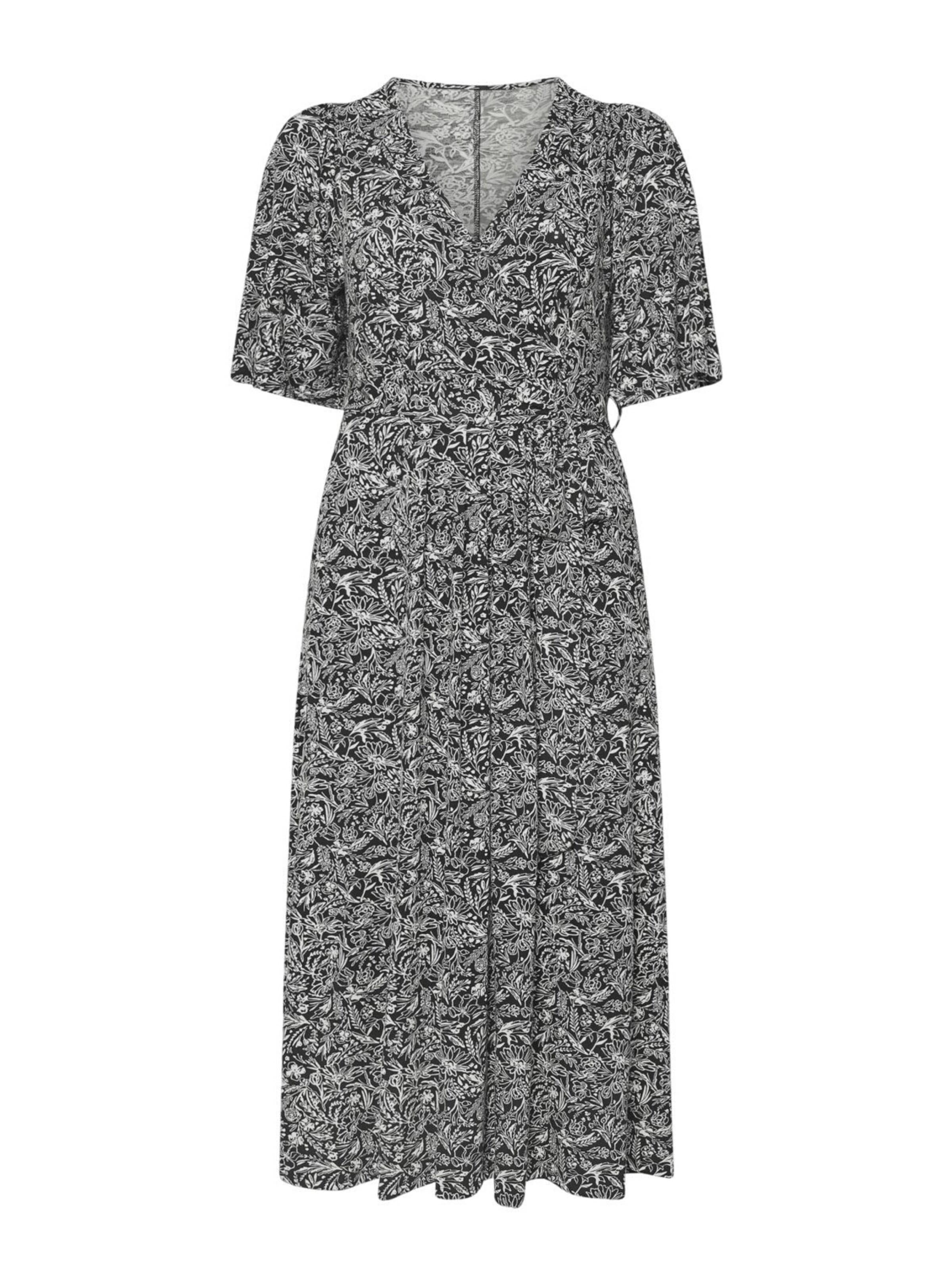 Shape Of You Jurk in Zwart: voorkant