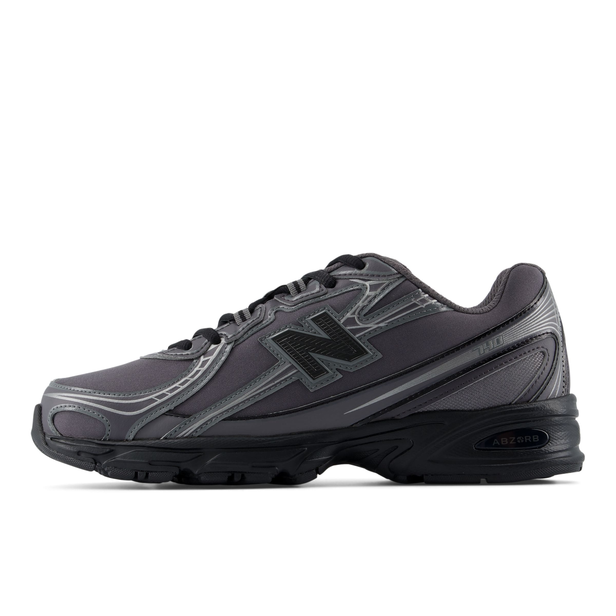 Baskets basses 'Sneaker 740' new balance en gris : devant