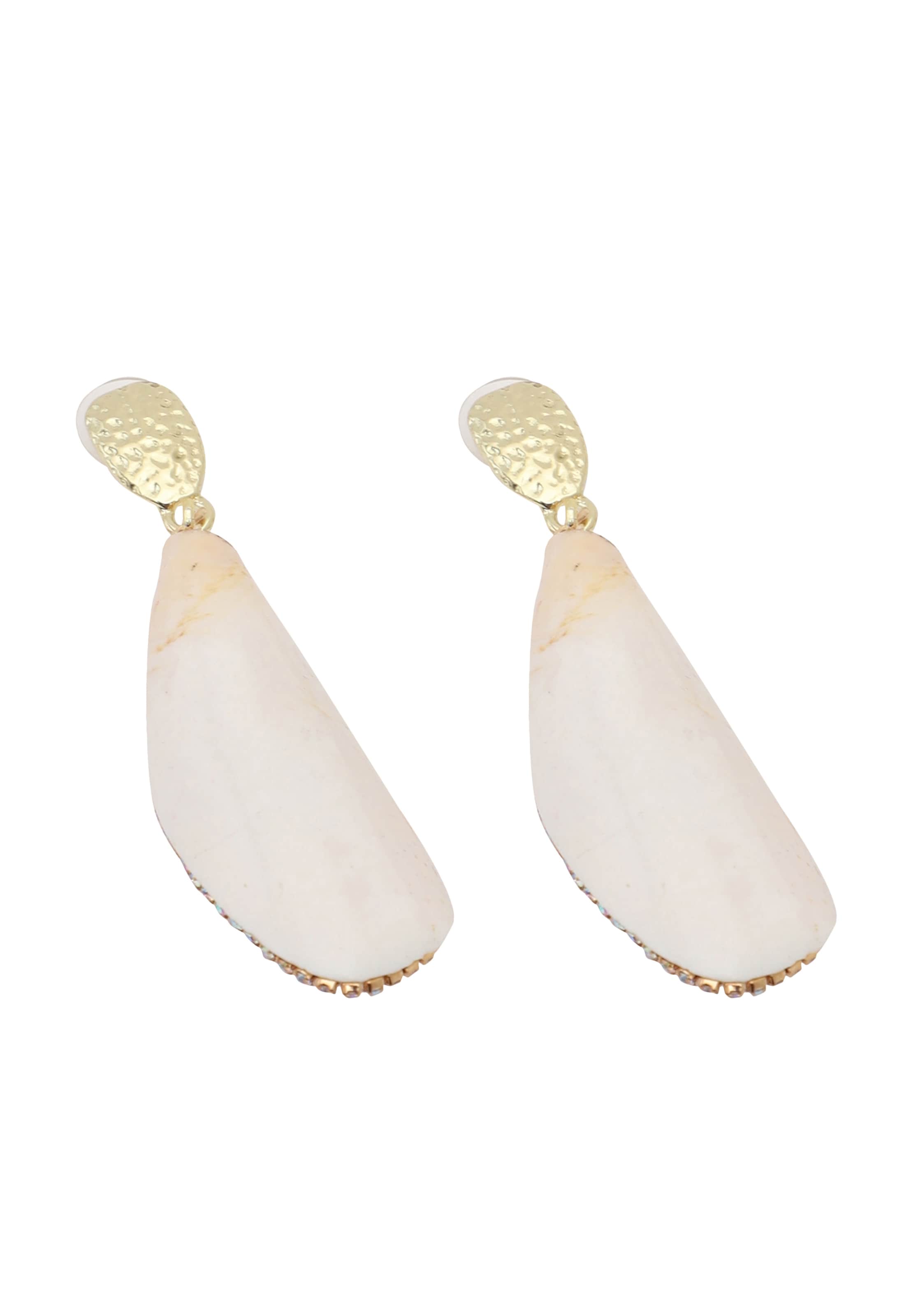 SOHI Kõrvarõngas, värv Kuld: eest vaates