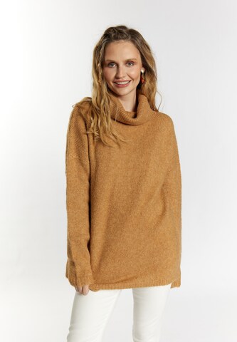 usha FESTIVAL Pullover in Braun: predná strana