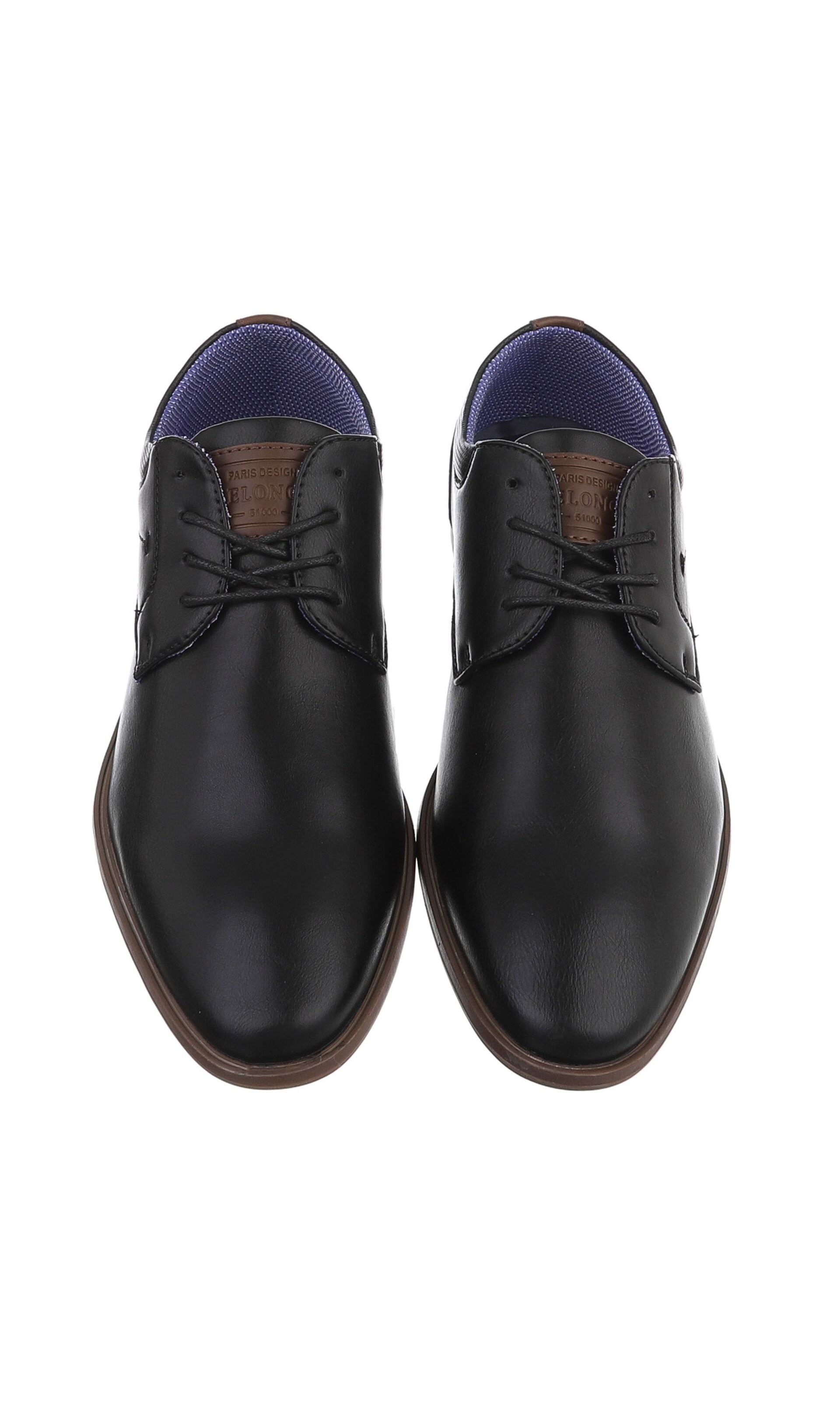 CoolWalk Lace-Up Shoes in Black