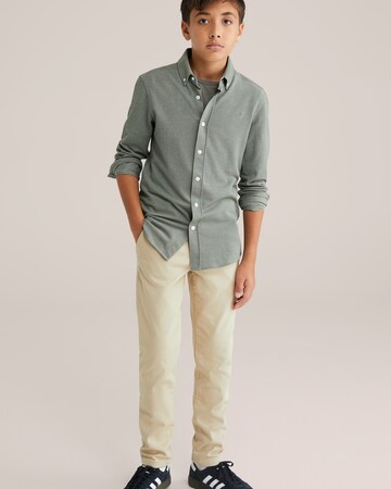 WE Fashion Regular Fit Hemd in Grün
