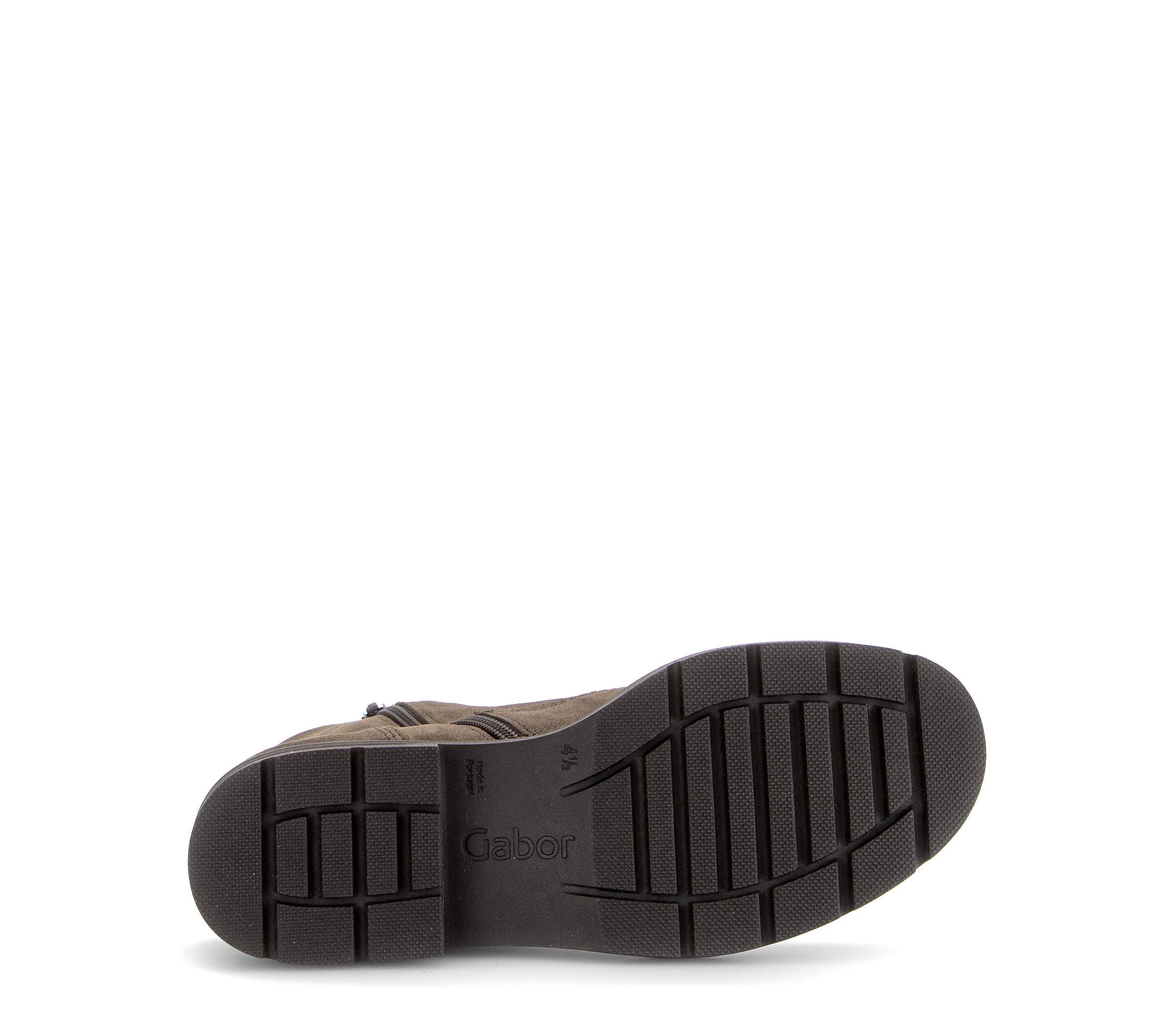 GABOR Lace-up bootie in Grey