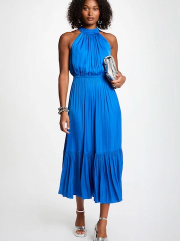Morgan - Vestido em azul: frente