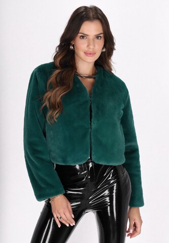 faina Bolero in Green: front