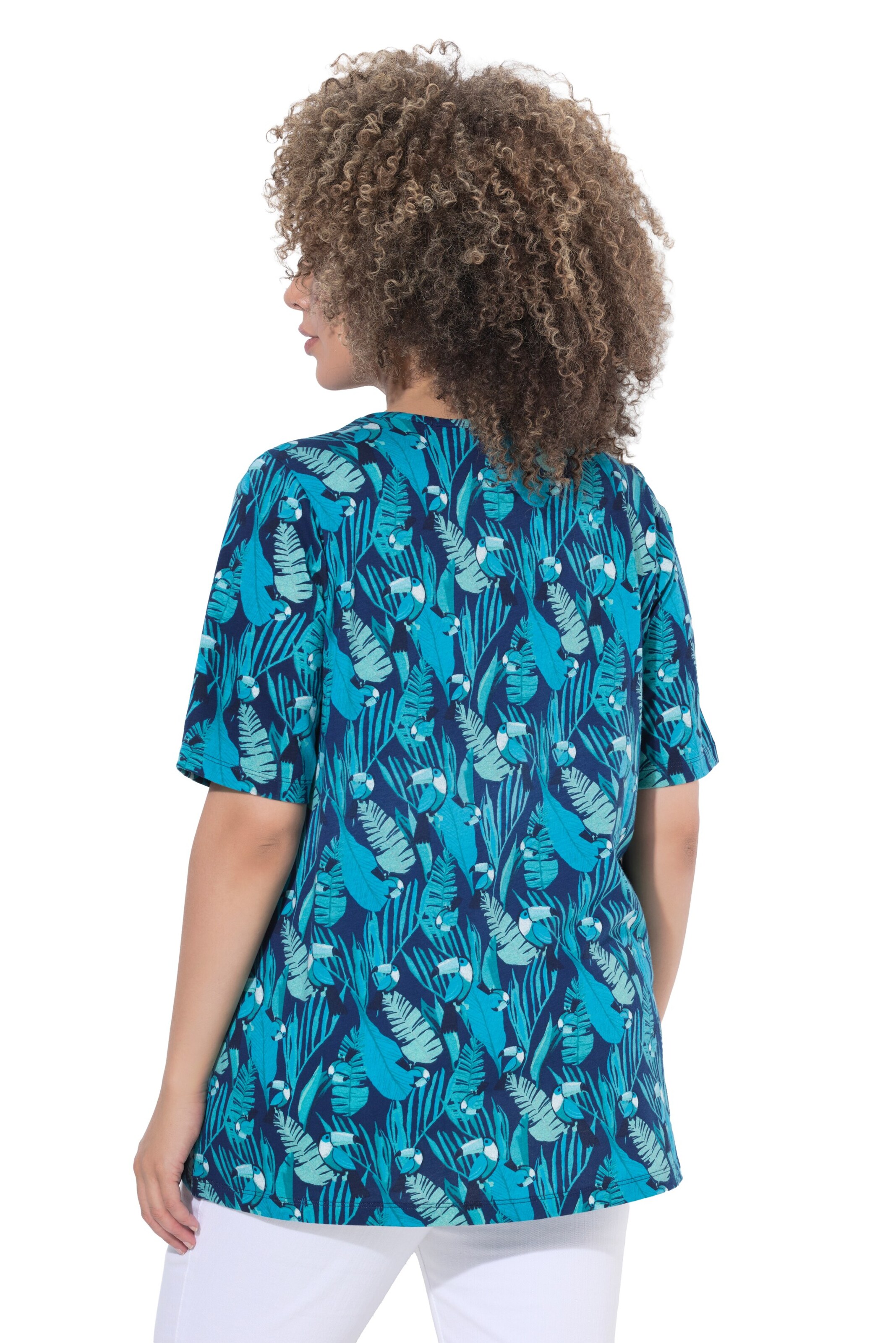 Ulla Popken Shirt in Blauw