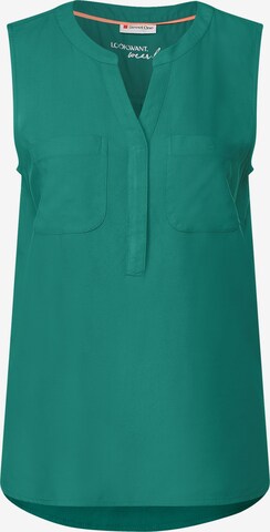 STREET ONE Blouse in Green: front