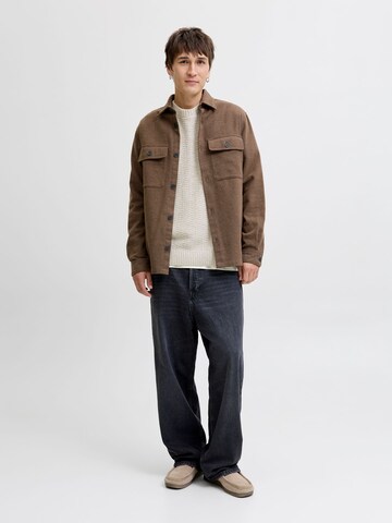 JACK & JONES Pullover i hvid
