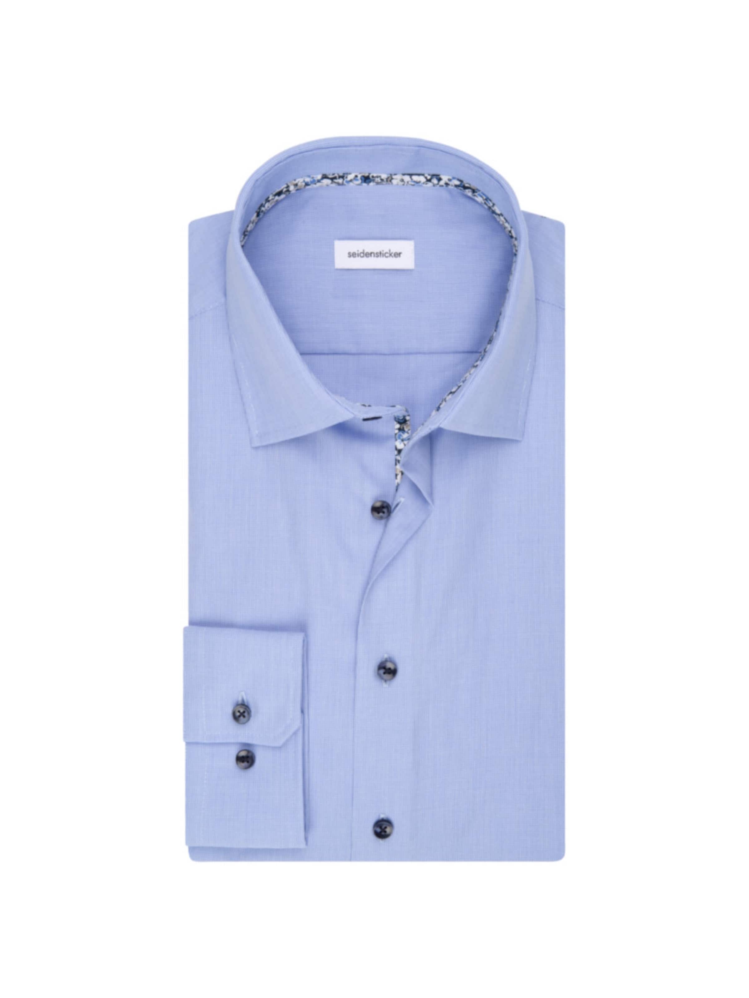 SEIDENSTICKER Kitsas lõige Triiksärk, värv sinine