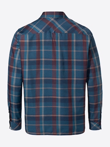 VAUDE Regular fit Athletic Button Up Shirt 'Neshan' in Blue