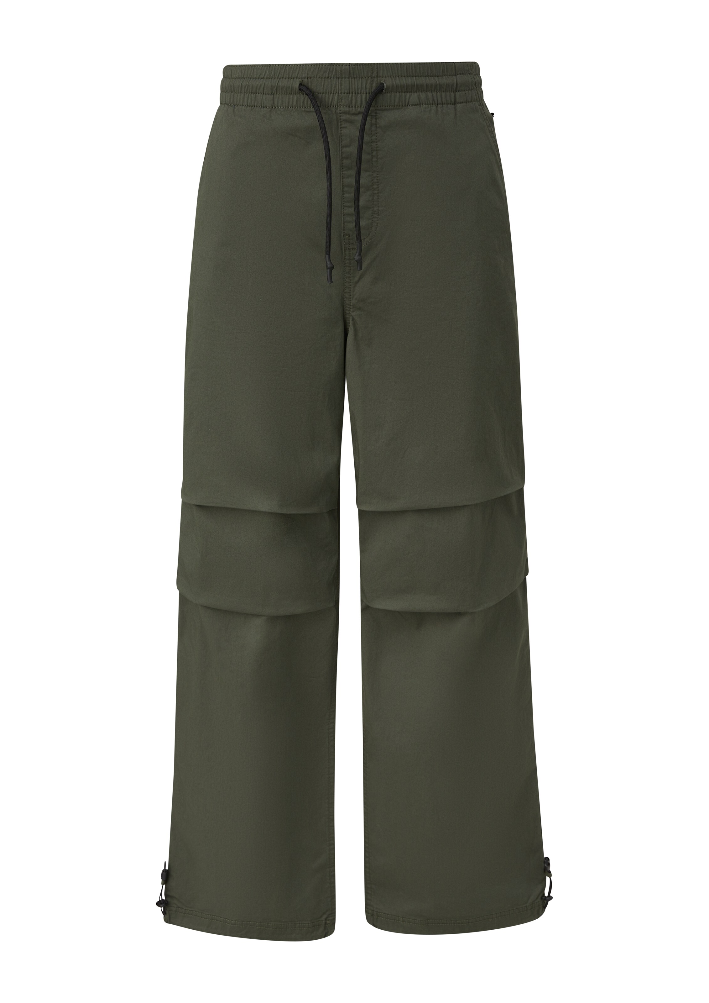 zaļš QS Vaļīgs piegriezums Bikses: no priekšpuses