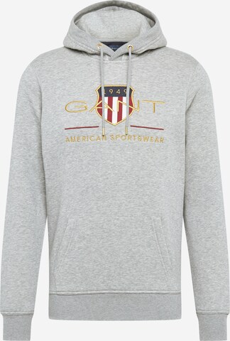 GANT Sweatshirt in Grey: front