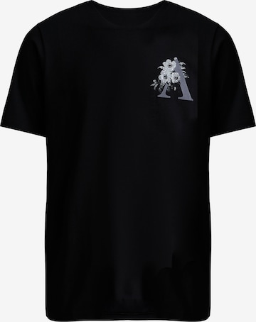 Maglietta 'Pentolo' di Alessandro Zavetti in nero: frontale