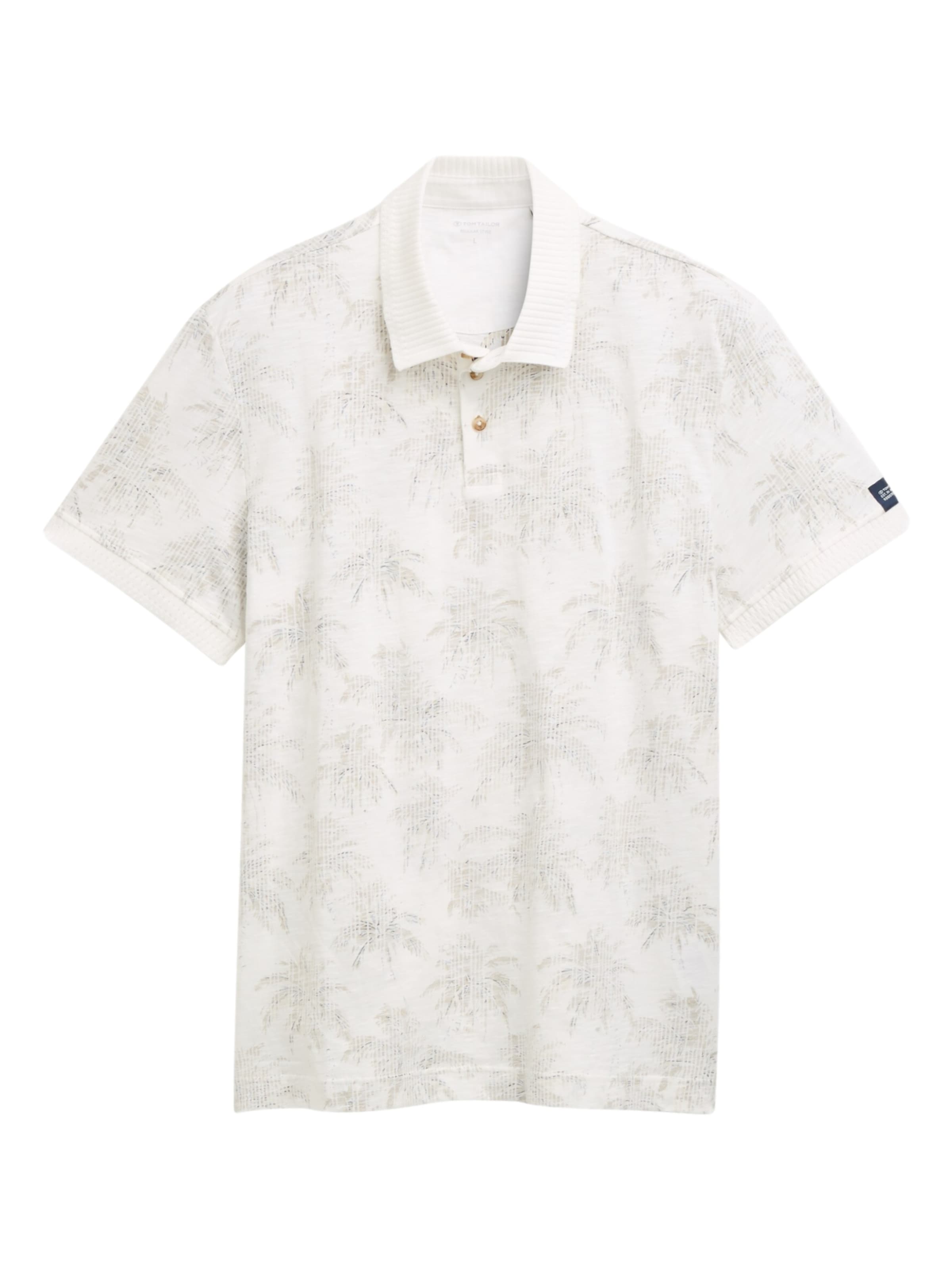 TOM TAILOR Shirt in White: front