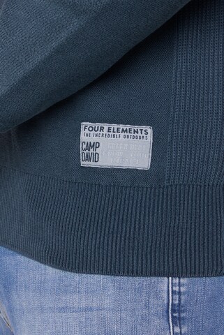 CAMP DAVID Sweater 'Brave The Element II' in Blue