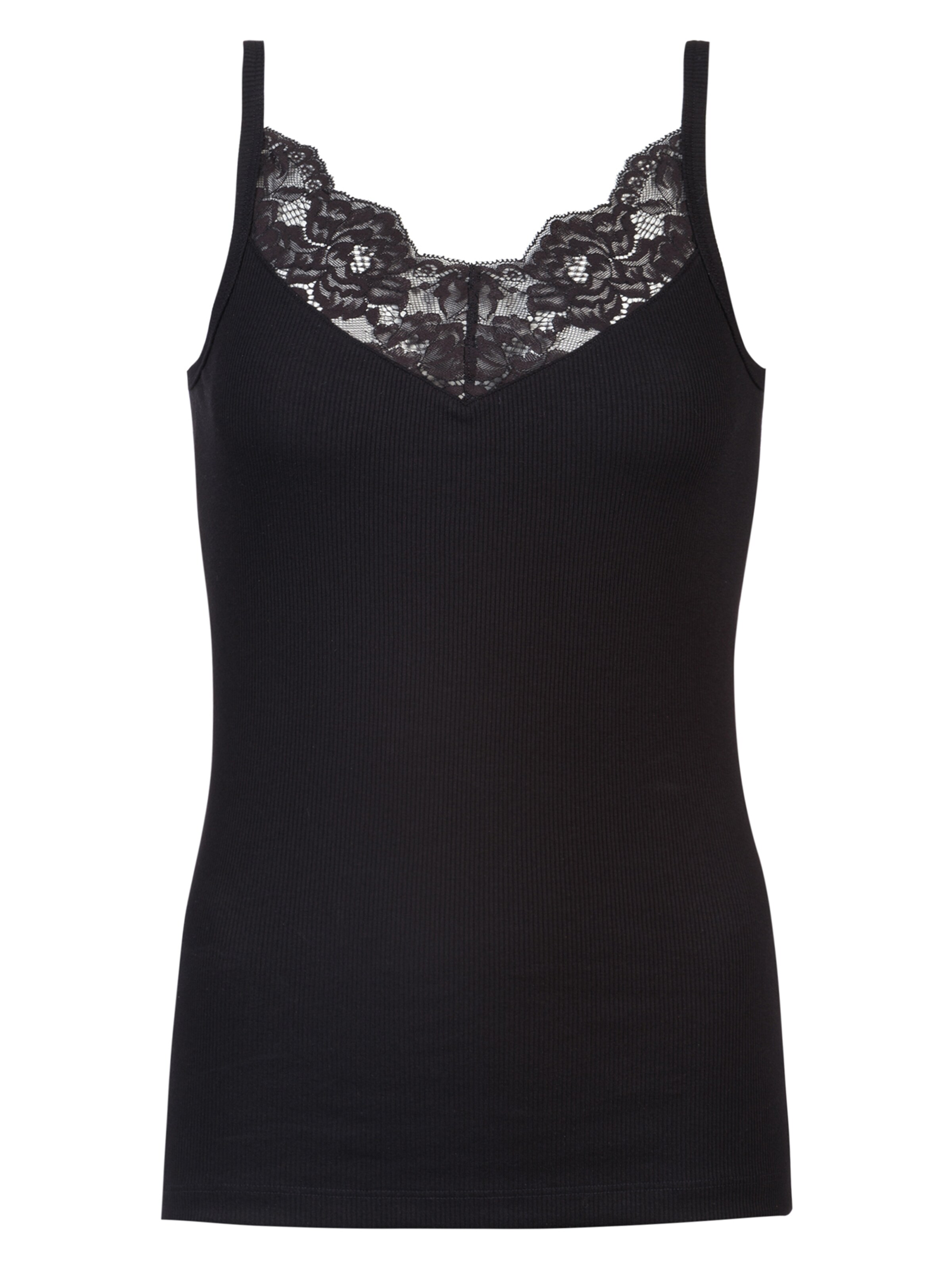 Mey Unterhemd in Schwarz: Vorderseite