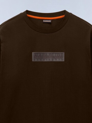 NAPAPIJRI Sweatshirt in Braun
