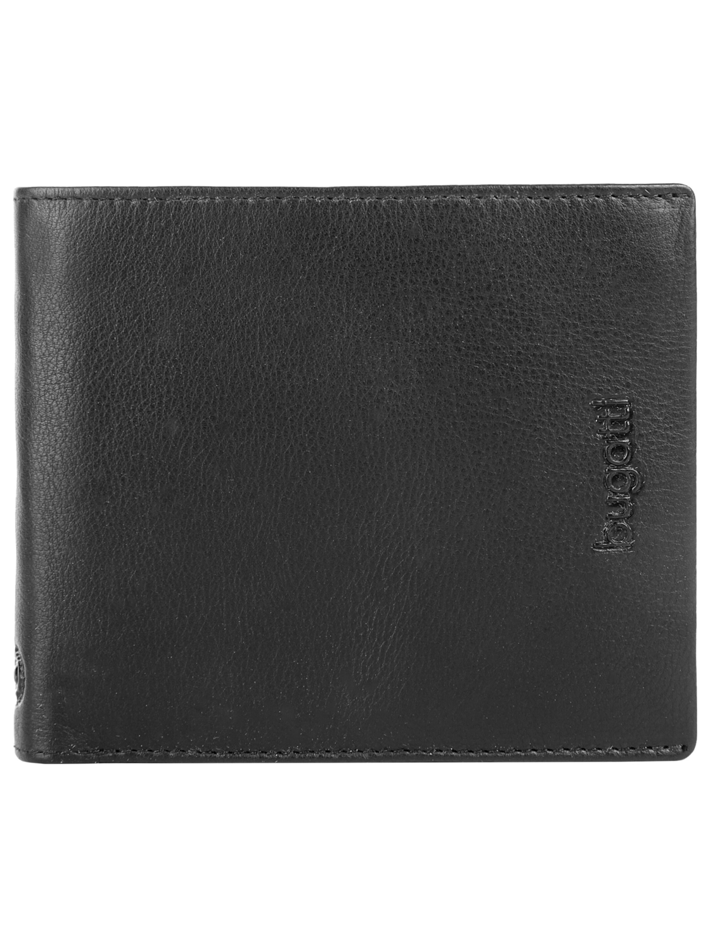 bugatti Wallet 'VERTICE' in Black: front