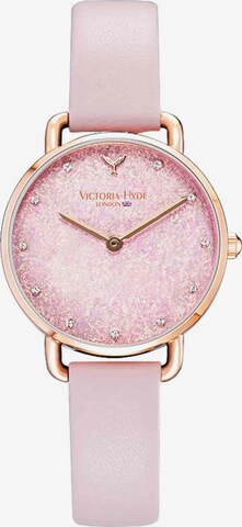 Victoria Hyde Analog Watch 'Galaxy' in Pink: front