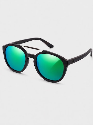 Lunettes de soleil VEYREY en vert : devant