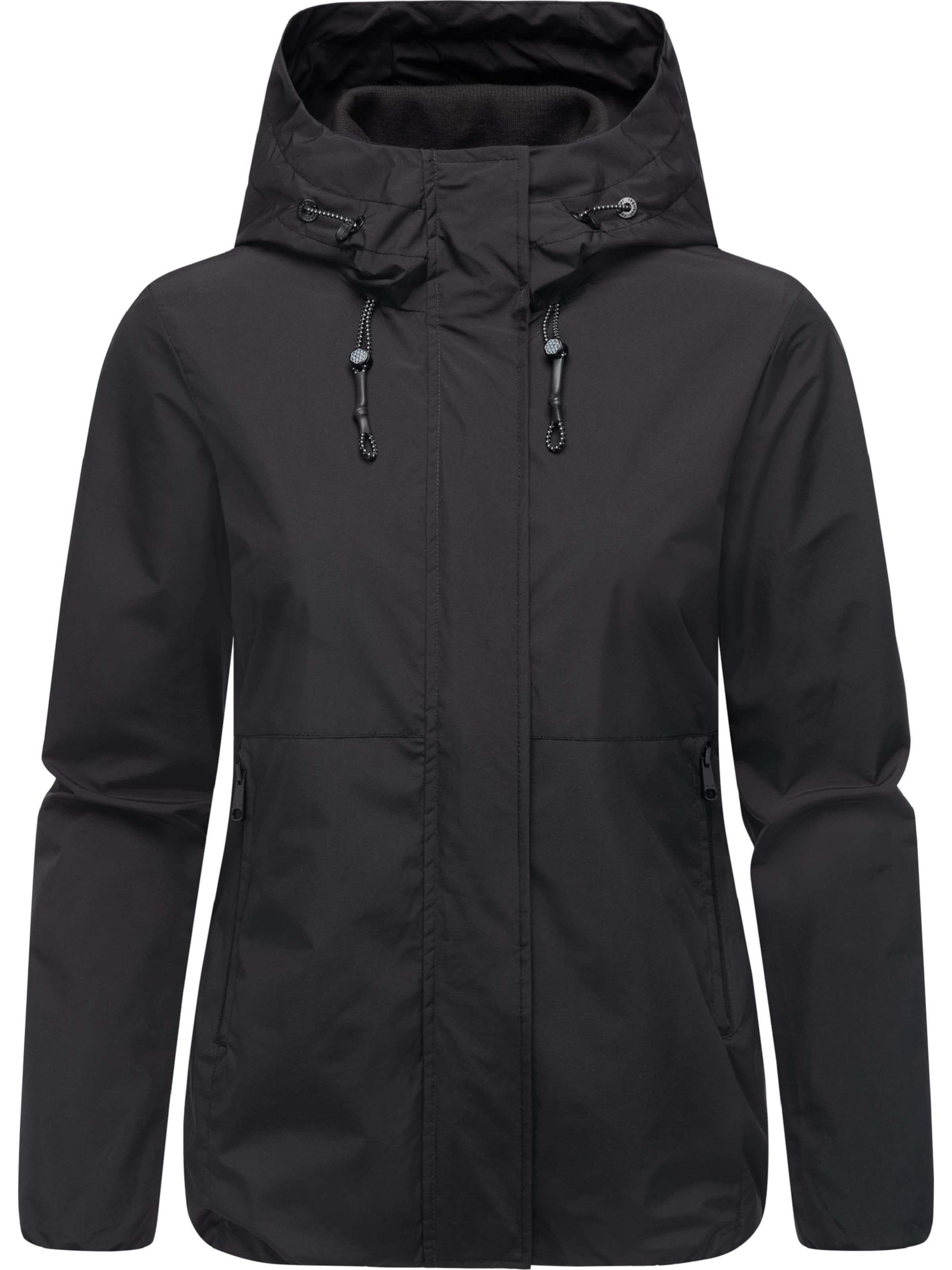 Ragwear Funktionsjacke 'Sunniva A' in Schwarz: Vorderseite