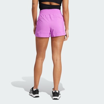 ADIDAS PERFORMANCE Loose fit Sports trousers 'Pacer' in Purple