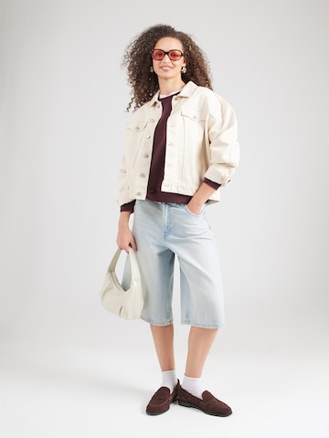 ABOUT YOU Bluzka sportowa 'Ina' w kolorze beżowy