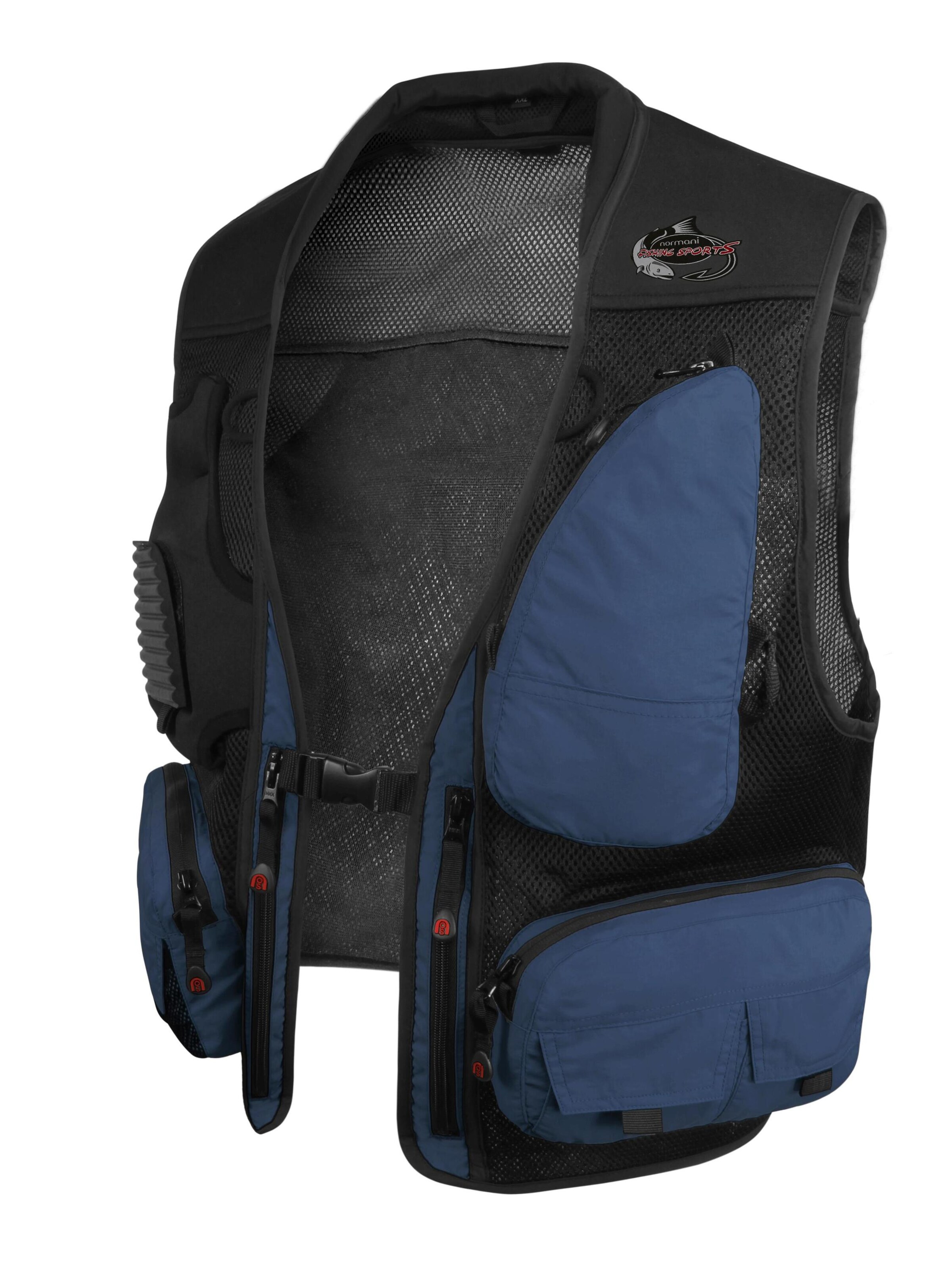 Gilet de sport 'Fisher' normani en noir