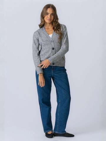 Cardigan ' Knitted Cardigan ' TEESHOPPEN en gris