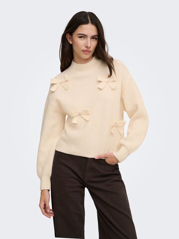 ONLY - Jersey 'LISA' en beige: frente