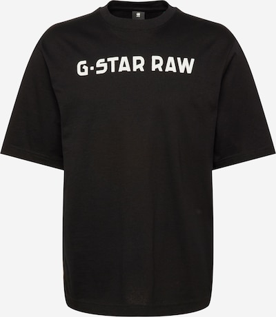 G-Star RAW T-Shirt in schwarz / weiß, Produktansicht