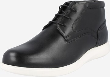 BURTON MENSWEAR LONDON Chukka Boots in Zwart: voorkant