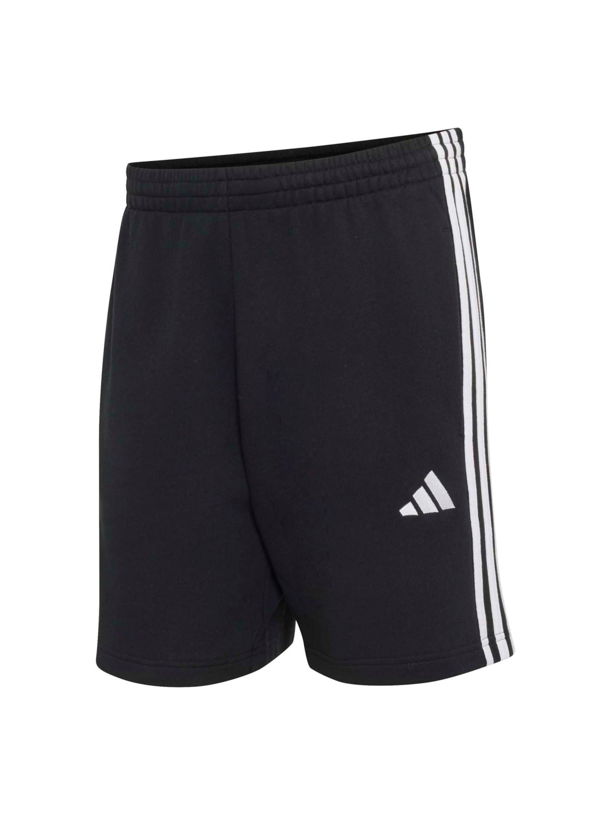 melns ADIDAS SPORTSWEAR Standarta Sporta bikses: no priekšpuses