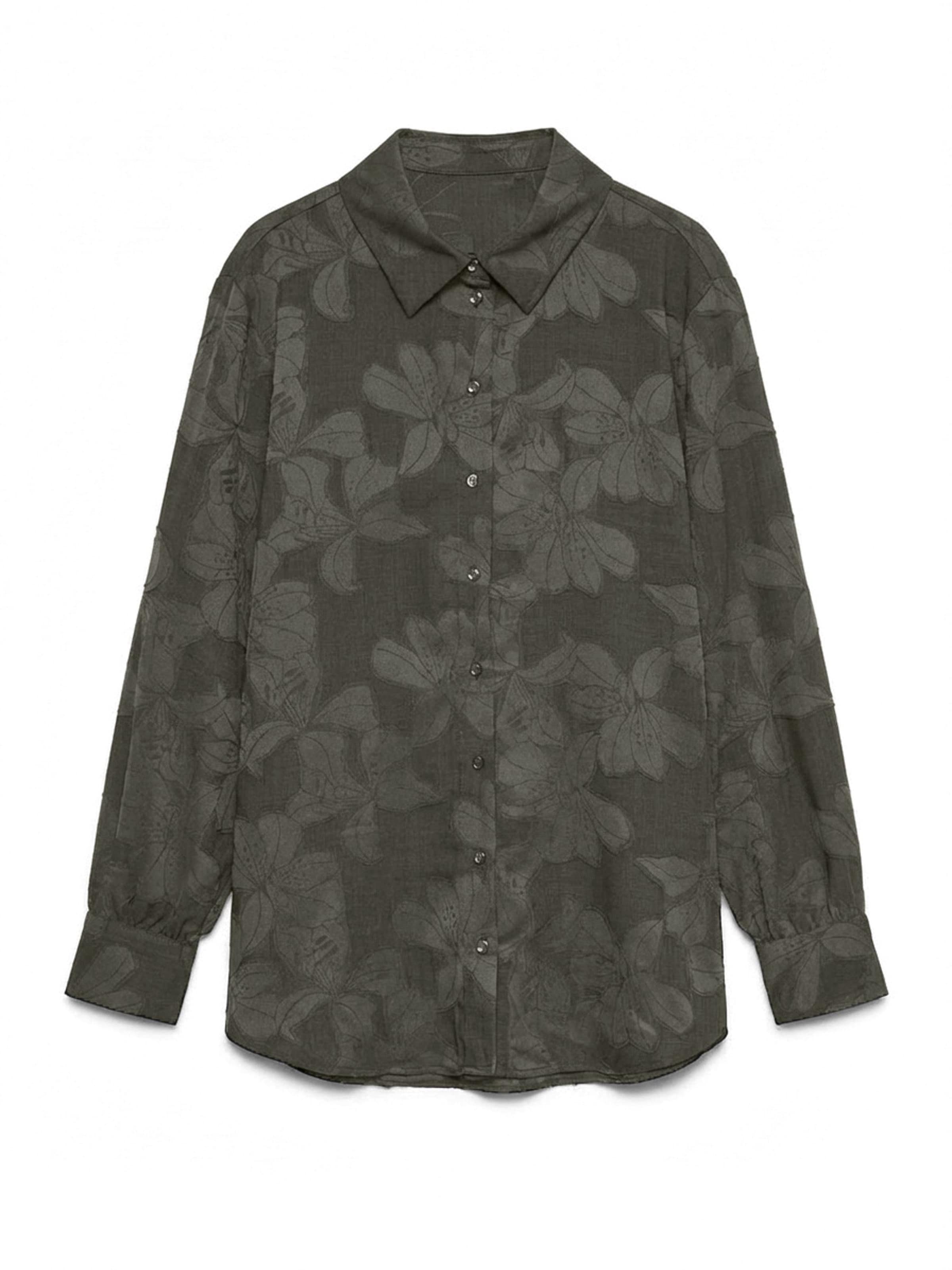 Camicia da donna 'EMBLA' di VERO MODA in verde: frontale