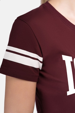 LONSDALE Shirt in Rood