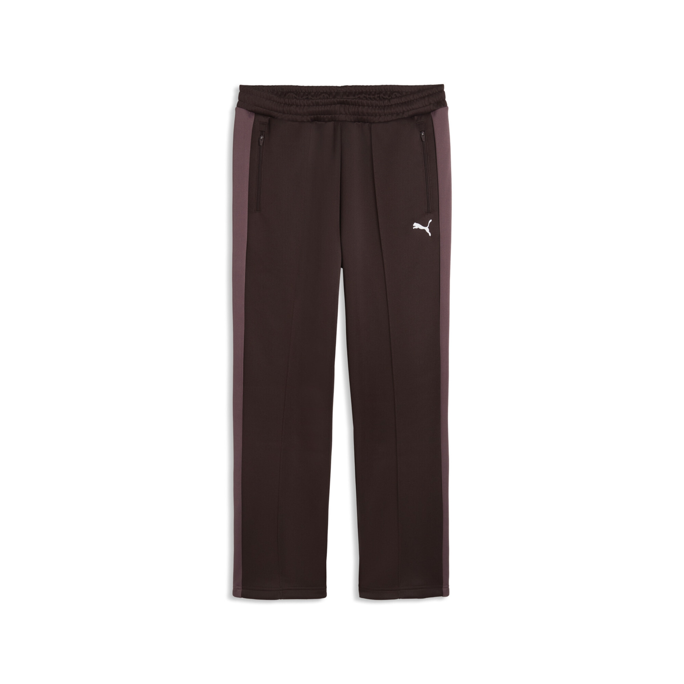 PUMA Loosefit Sportbroek in Bruin: voorkant