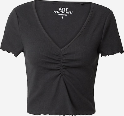 ONLY T-shirt 'BETTY' en noir, Vue avec produit