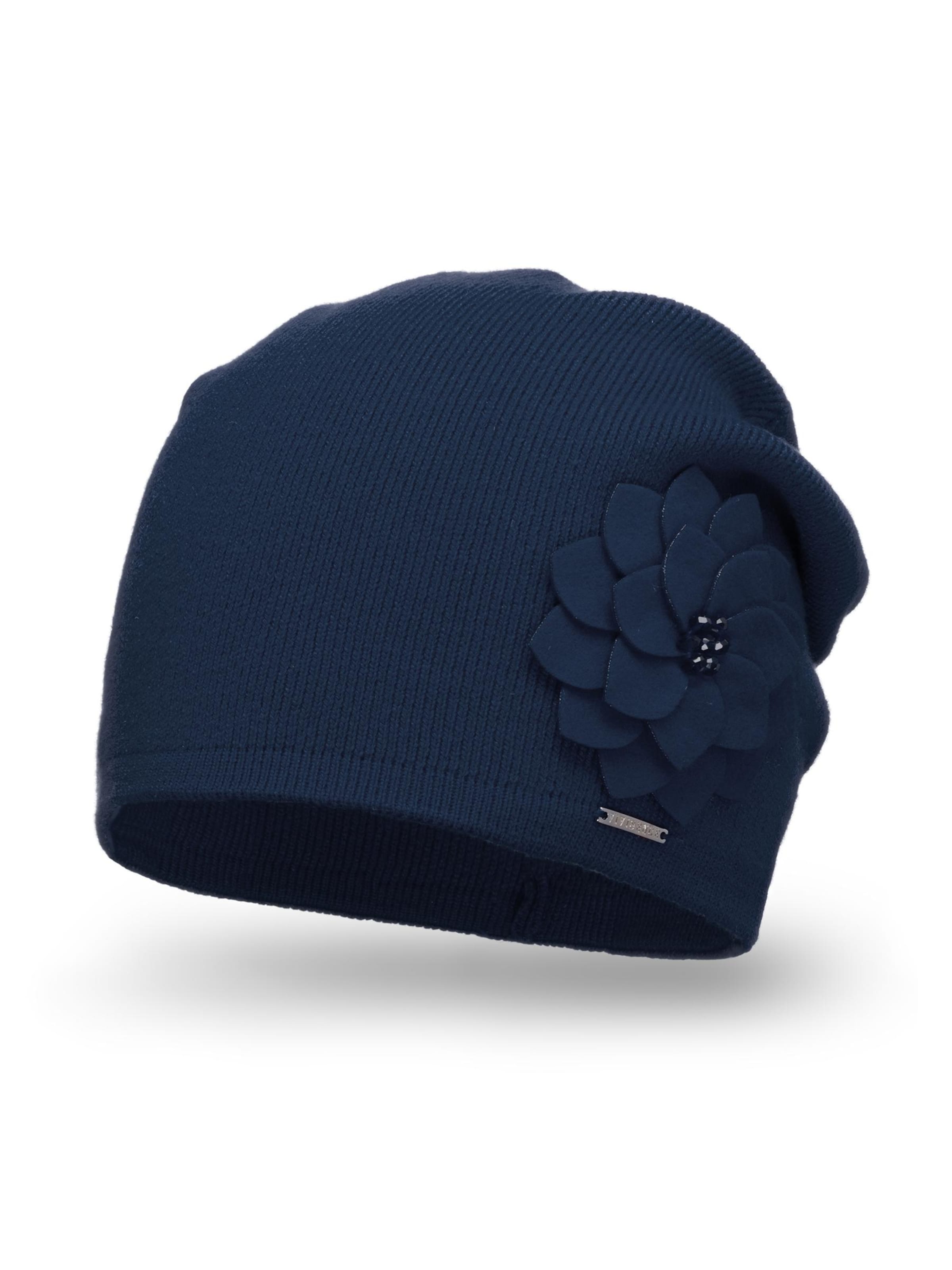 Bonnet '7010' Vivisence en bleu : devant