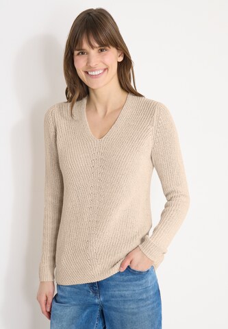 CECIL Pullover in Beige: Vorderseite