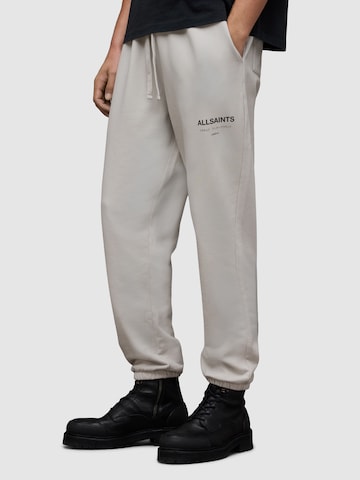 AllSaints Zúžený Kalhoty 'UNDERGROUND' – šedá: přední strana