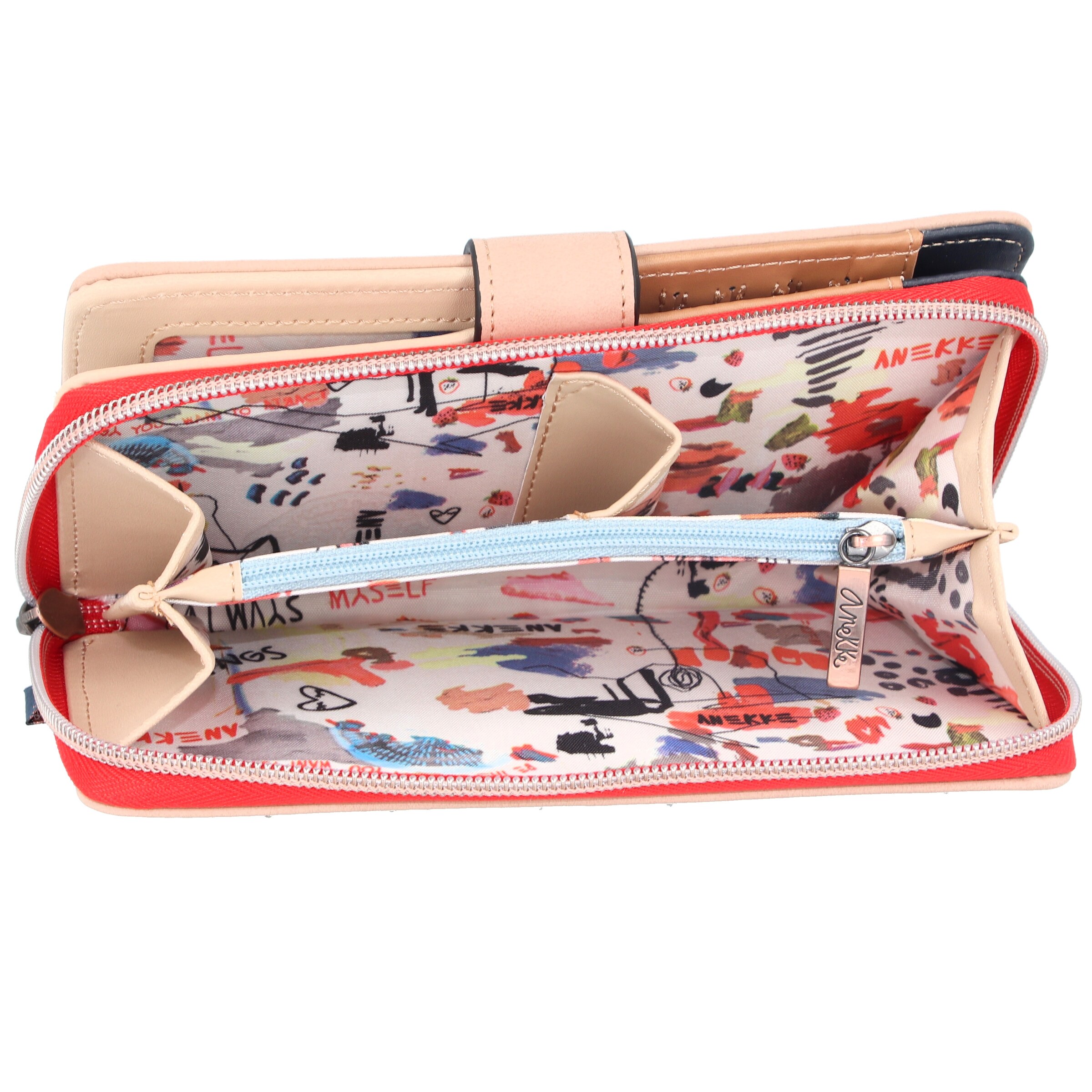Anekke Wallet 'Fun&Music' in Mixed colors