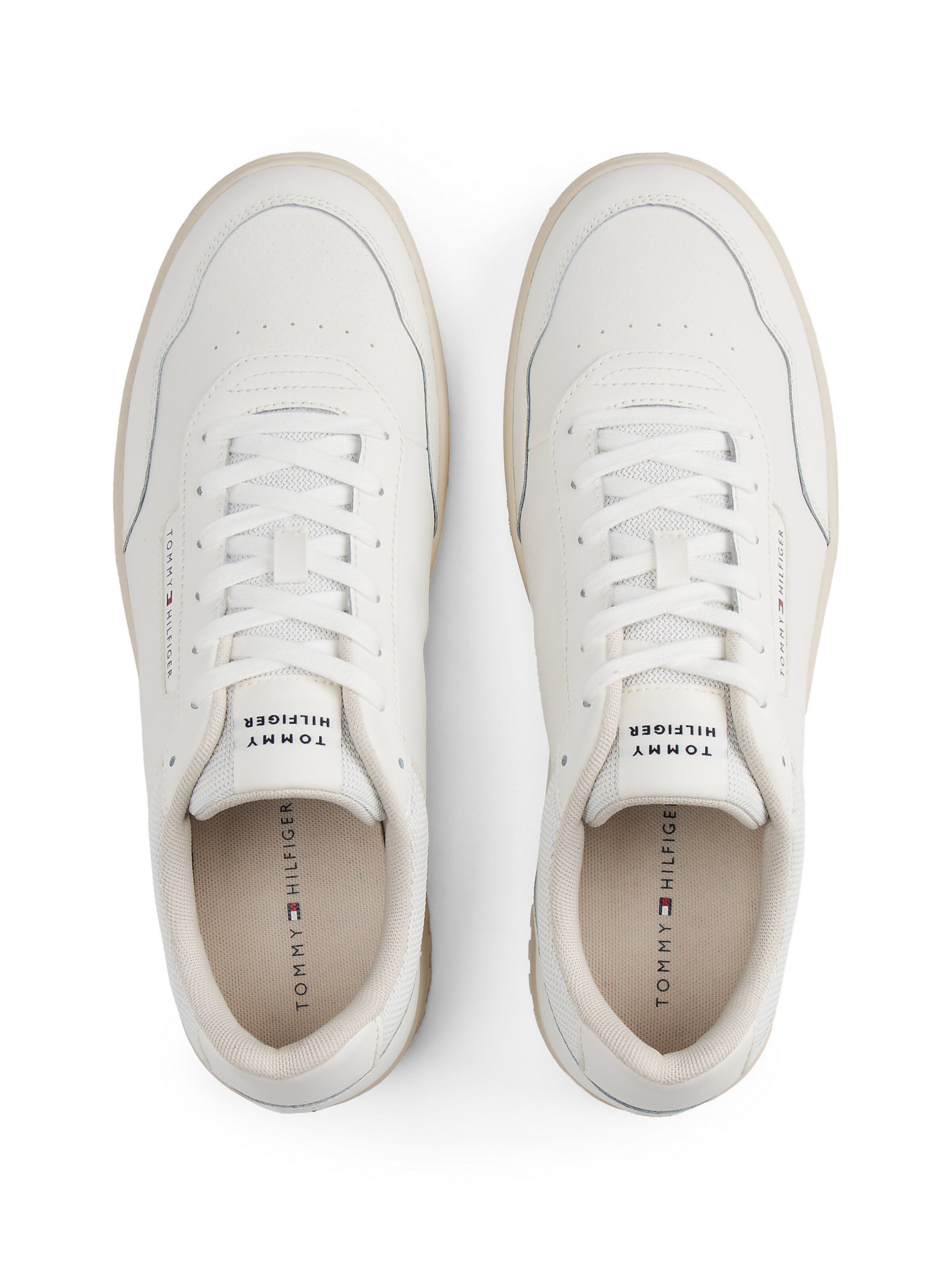 TOMMY HILFIGER Sneaker 'Basket Core' in Weiß