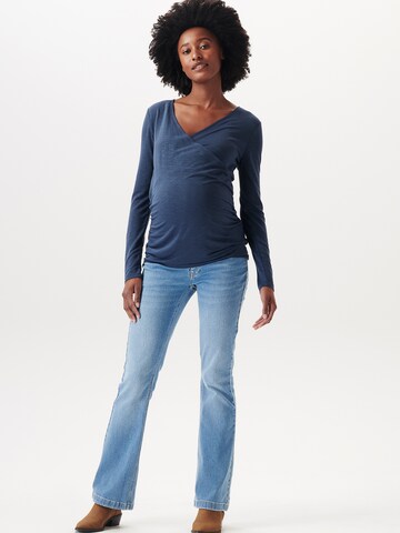 Esprit Maternity Shirt in Blue: front