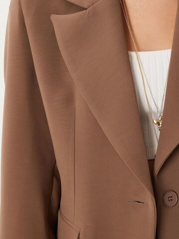 Happiness İstanbul Winter Jacket 'Jacken' in Brown