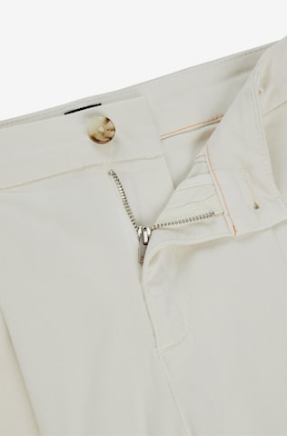 BOSS Orange Loose fit Pleat-Front Pants 'C_Taggie' in White