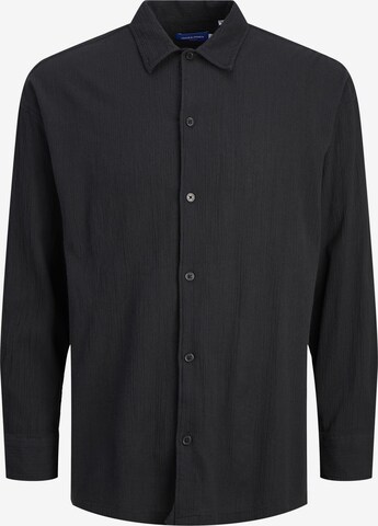 JACK & JONES Comfort fit Overhemd in Zwart: voorkant