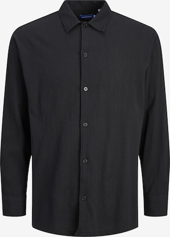 JACK & JONES Comfort Fit Hemd in Schwarz: predná strana